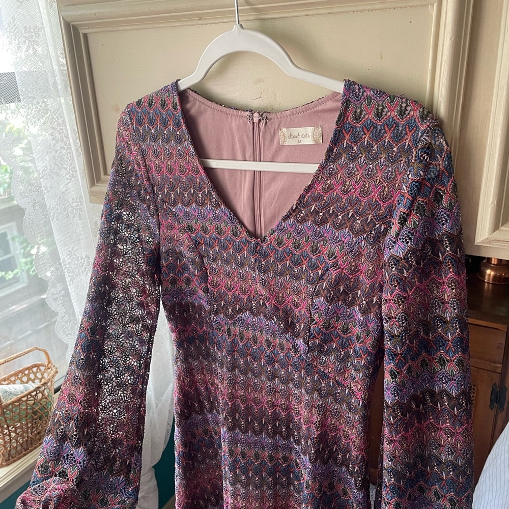 Altar'd State Long Sleeve Dress